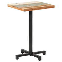 Load image into Gallery viewer, vidaXL Bistro Table Square 50x50x75 cm Solid Reclaimed Wood - MiniDM Store
