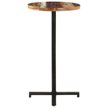 Load image into Gallery viewer, vidaXL Bistro Table Round Ø60x110 cm Solid Reclaimed Wood - MiniDM Store
