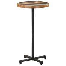 Load image into Gallery viewer, vidaXL Bistro Table Round Ø60x110 cm Solid Reclaimed Wood - MiniDM Store
