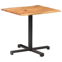 Load image into Gallery viewer, vidaXL Bistro Table with Live Edges 80x80x75 cm Solid Acacia Wood - MiniDM Store
