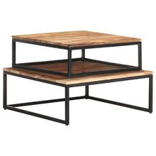 Load image into Gallery viewer, vidaXL Nesting Coffee Tables 2 pcs Solid Acacia Wood - MiniDM Store
