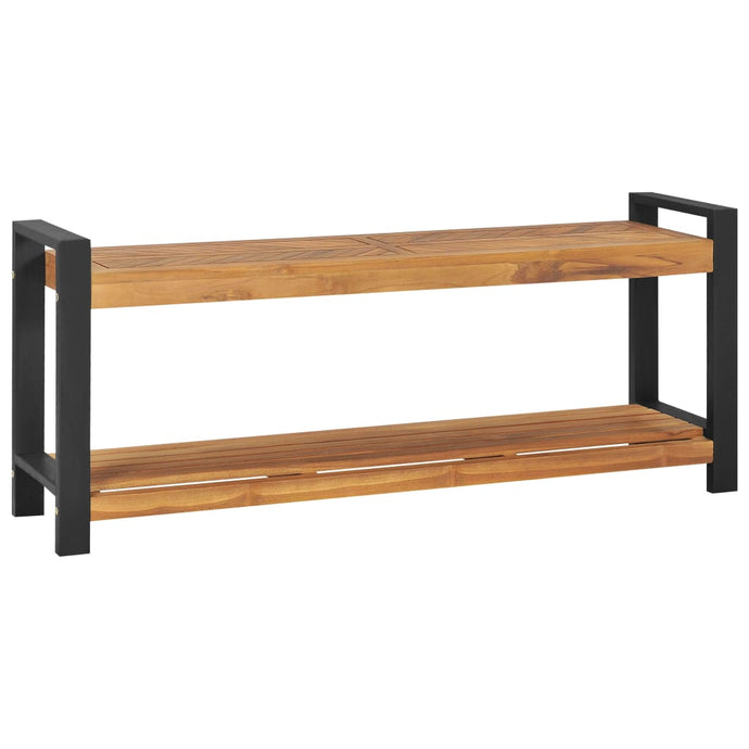 vidaXL Bench 120 cm Solid Teak Wood - MiniDM Store