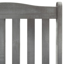 Load image into Gallery viewer, vidaXL Rocking Chair Grey Solid Acacia Wood - MiniDM Store
