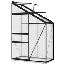 Load image into Gallery viewer, vidaXL Greenhouse Anthracite Aluminium 1.44 m³ - MiniDM Store
