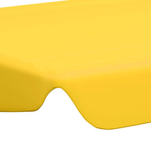 Load image into Gallery viewer, vidaXL Replacement Canopy for Garden Swing Yellow 150/130x70/105 cm - MiniDM Store
