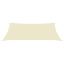 Load image into Gallery viewer, Sunshade Sail Oxford Fabric Rectangular 3x6 m Cream
