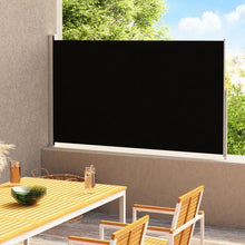 Load image into Gallery viewer, vidaXL Patio Retractable Side Awning 200x300 cm Black - MiniDM Store
