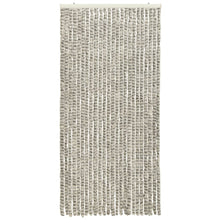 Load image into Gallery viewer, Insect Curtain Light and Dark Grey 100x220 cm Chenille
