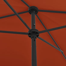 Load image into Gallery viewer, vidaXL Beach Umbrella Terracotta 200x125 cm - MiniDM Store
