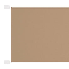 Load image into Gallery viewer, Vertical Awning Taupe 60x1200 cm Oxford Fabric - MiniDM Store
