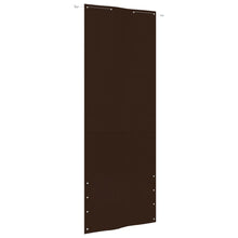Load image into Gallery viewer, Balcony Screen Brown 80x240 cm Oxford Fabric - MiniDM Store
