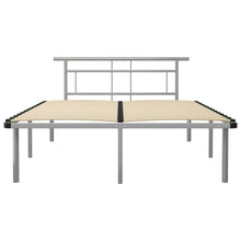 Load image into Gallery viewer, Bed Frame Grey Metal 160x200 cm - MiniDM Store
