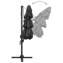 Load image into Gallery viewer, vidaXL 4-Tier Parasol with Aluminium Pole Anthracite 3x3 m - MiniDM Store
