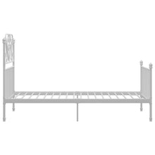 Load image into Gallery viewer, Bed Frame White Metal 90x200 cm - MiniDM Store
