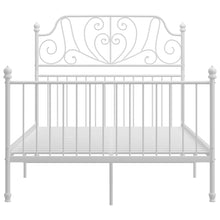 Load image into Gallery viewer, Bed Frame White Metal 120x200 cm - MiniDM Store
