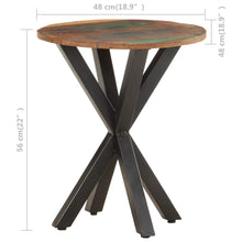 Load image into Gallery viewer, vidaXL Side Table 48x48x56 cm Solid Reclaimed Wood - MiniDM Store
