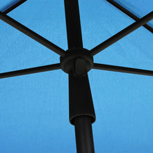 Load image into Gallery viewer, vidaXL Garden Parasol with Pole 210x140 cm Azure Blue - MiniDM Store
