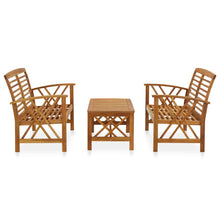 Load image into Gallery viewer, vidaXL 3 Piece Garden Lounge Set Solid Acacia Wood - MiniDM Store
