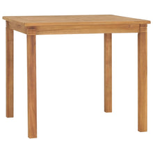 Load image into Gallery viewer, vidaXL Garden Dining Table 85x85x75 cm Solid Teak Wood - MiniDM Store
