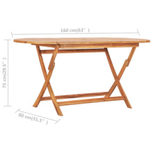 Load image into Gallery viewer, vidaXL 9 Piece Folding Outdoor Dining Set Solid Teak Wood - MiniDM Store
