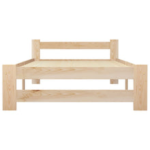 Load image into Gallery viewer, Bed Frame Solid Pine Wood 100x200 cm - MiniDM Store
