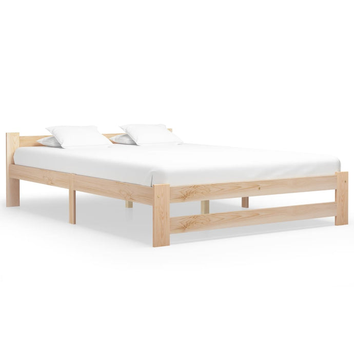 Bed Frame Solid Pine Wood 180x200 cm 6FT Super King - MiniDM Store