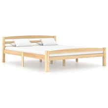 Load image into Gallery viewer, Bed Frame Solid Pinewood 160x200 cm - MiniDM Store
