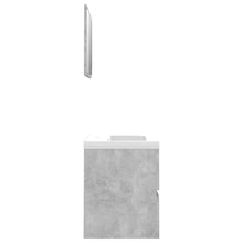 Load image into Gallery viewer, vidaXL Bathroom Furniture Set Concrete Grey Chipboard - MiniDM Store
