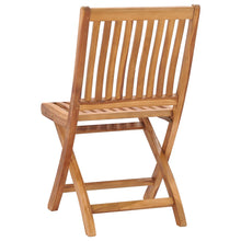 Load image into Gallery viewer, vidaXL Folding Garden Chairs 4 pcs Solid Teak Wood - MiniDM Store
