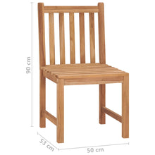Load image into Gallery viewer, vidaXL Garden Chairs 8 pcs Solid Teak Wood - MiniDM Store
