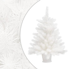Load image into Gallery viewer, vidaXL Artificial Christmas Tree with LEDs&amp;Ball Set White 65 cm - MiniDM Store
