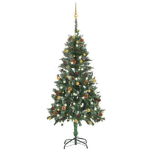 Load image into Gallery viewer, vidaXL Artificial Christmas Tree with LEDs&amp;Ball Set 150 cm - MiniDM Store
