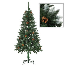 Load image into Gallery viewer, vidaXL Artificial Christmas Tree with LEDs&amp;Ball Set Pine Cones 150 cm - MiniDM Store
