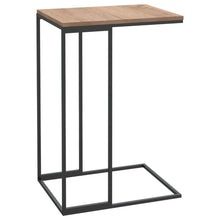 Load image into Gallery viewer, Side Table Black 40x30x59 cm Engineered Wood
