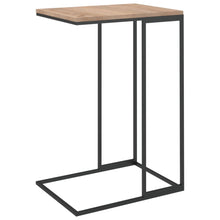 Load image into Gallery viewer, Side Table Black 40x30x59 cm Engineered Wood

