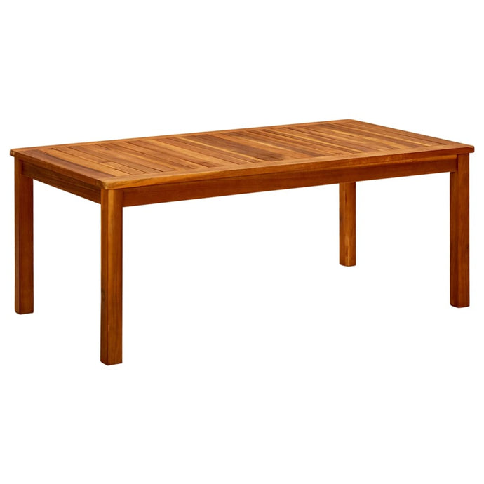 vidaXL Garden Coffee Table 110x60x45 cm Solid Acacia Wood - MiniDM Store