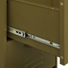 Load image into Gallery viewer, Storage Cabinet Olive Green 42.5x35x101.5 cm Steel - MiniDM Store
