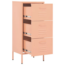 Load image into Gallery viewer, Storage Cabinet Pink 42.5x35x101.5 cm Steel - MiniDM Store
