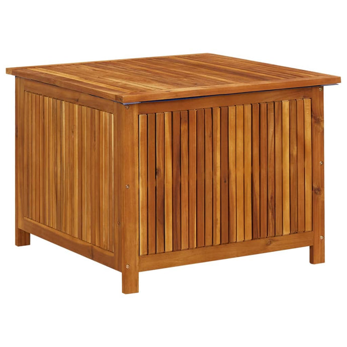 vidaXL Garden Storage Box 75x75x58 cm Solid Acacia Wood - MiniDM Store