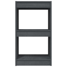 Load image into Gallery viewer, Book Cabinet Grey 40x30x71.5 cm Solid Pinewood - MiniDM Store
