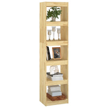 Load image into Gallery viewer, Book Cabinet/Room Divider 40x30x167.5 cm Solid Pinewood
