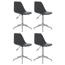 Load image into Gallery viewer, Swivel Dining Chairs 4 pcs Light Grey PP
