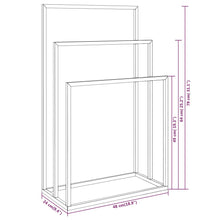 Load image into Gallery viewer, Freestanding Towel Rack White 48x24x79 cm Iron - MiniDM Store
