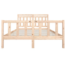 Load image into Gallery viewer, Bed Frame Solid Wood 160x200 cm 5FT King Size - MiniDM Store
