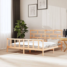 Load image into Gallery viewer, Bed Frame Solid Wood Pine 180x200 cm 6FT Super King 6FT Super King - MiniDM Store
