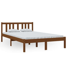 Load image into Gallery viewer, Bed Frame Honey Brown Solid Wood 120x200 cm - MiniDM Store
