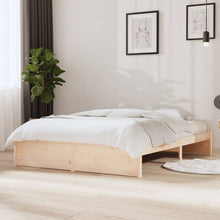 Load image into Gallery viewer, Bed Frame Solid Wood 135x190 cm 4FT6 Double - MiniDM Store
