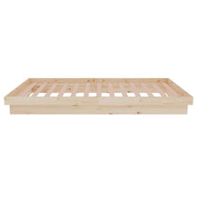 Load image into Gallery viewer, Bed Frame Solid Wood Pine 100x200 cm - MiniDM Store
