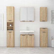 Load image into Gallery viewer, Bathroom Cabinet Sonoma Oak 32x34x188.5 cm Engineered Wood - MiniDM Store
