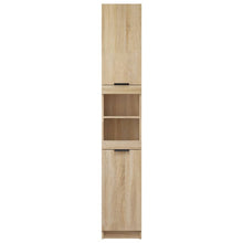 Load image into Gallery viewer, Bathroom Cabinet Sonoma Oak 32x34x188.5 cm Engineered Wood - MiniDM Store
